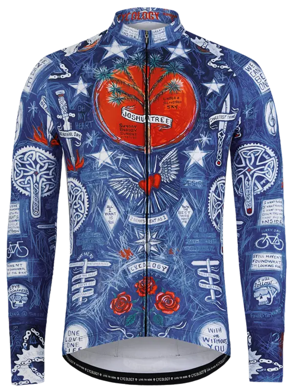 Joshua Tree Men's Winter Long Sleeve Jersey