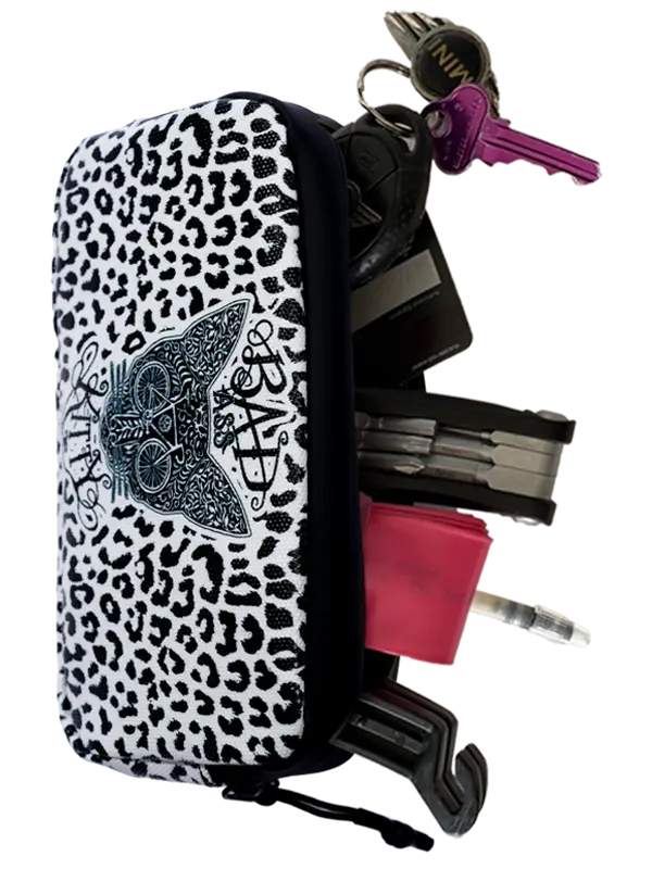 Kitty White Cycling Wallet Open Cycology USA
