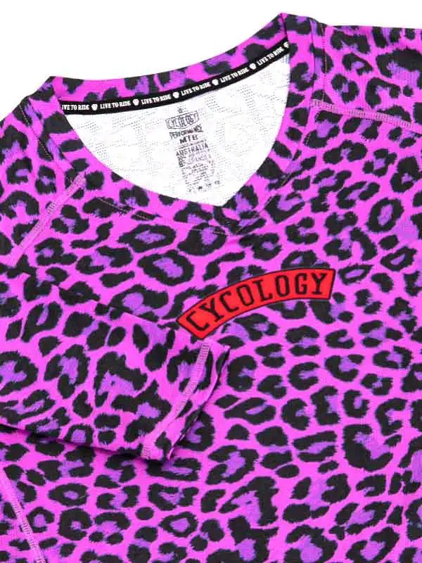 Badass Kitty Women's MTB Jersey - Cycology Clothing US