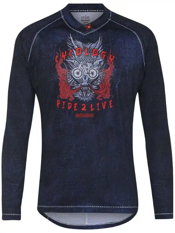 Dragon Men's Long Sleeve MTB Jersey
