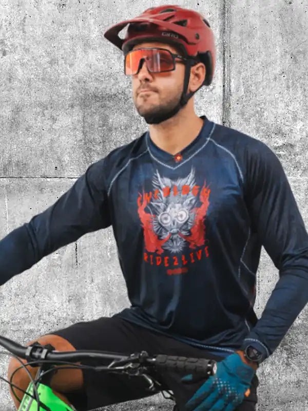 Dragon Long Sleeve MTB Jersey - Cycology Clothing US