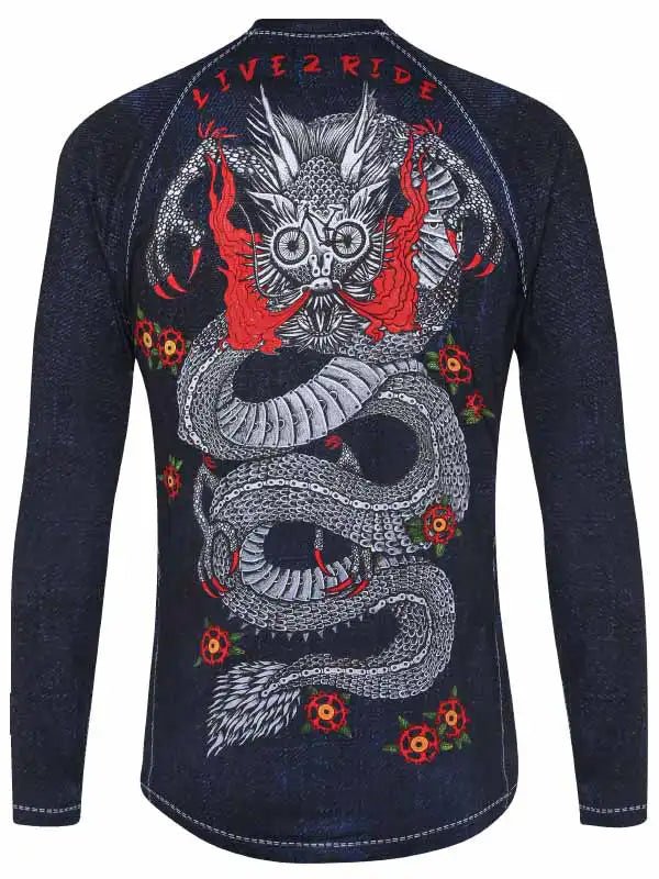 Dragon Men's Long Sleeve MTB Jersey