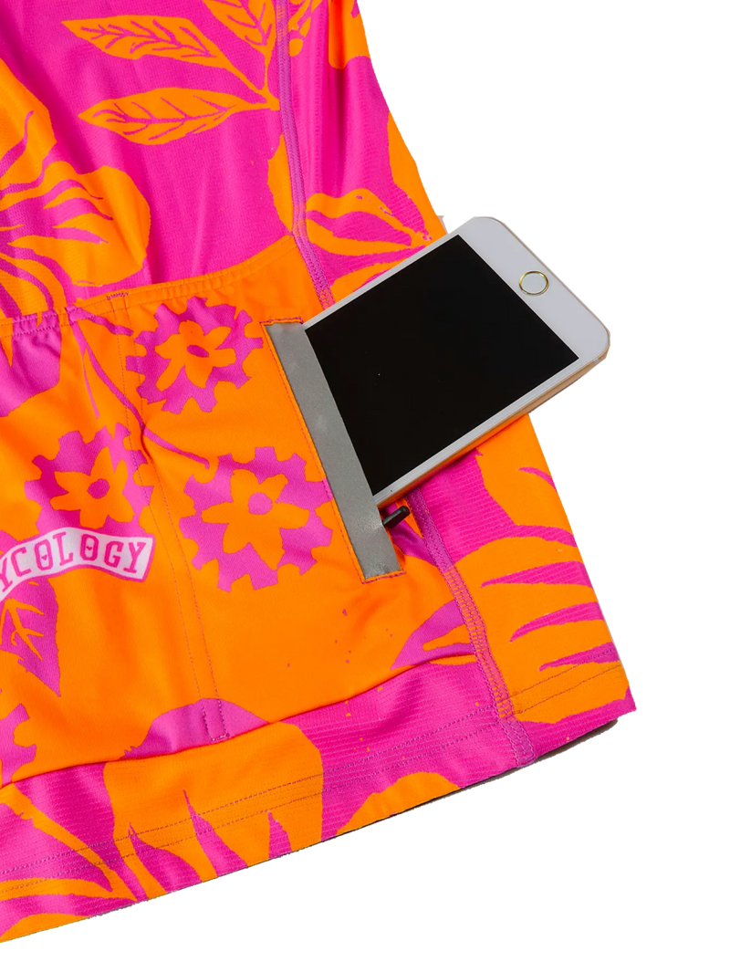 Oahu Women's Summer Long Sleeve Jersey - Cycology Clothing US