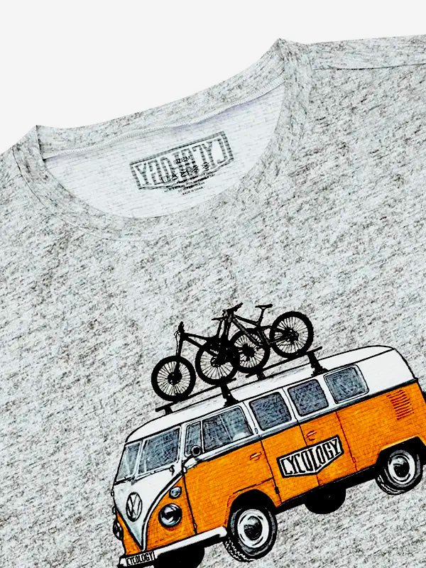 Road Tripping MTB Men's Technical T - Shirt - Cycology Clothing US