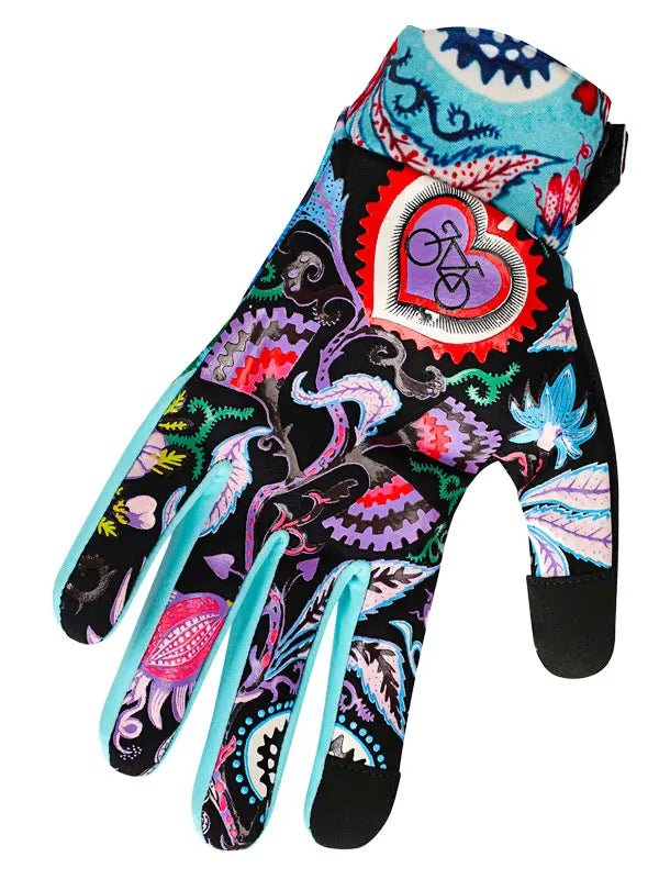 Secret Garden Winter Cycling Gloves - Cycology Clothing US