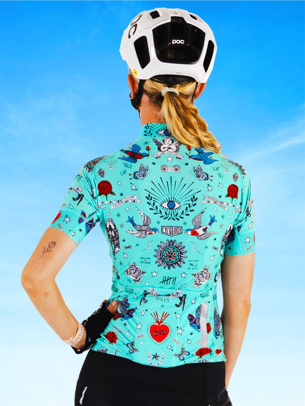 Tattoo Women's Cycling Jersey - Cycology Clothing US