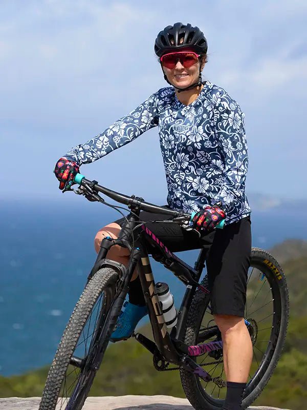 Waimea Women's Long Sleeve MTB Jersey - Cycology Clothing US