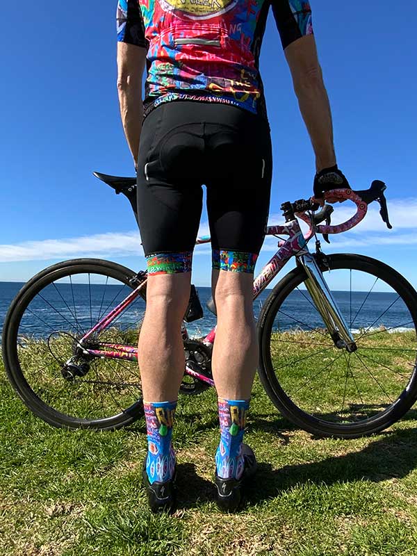 8 Days Men's Logo Bib Shorts - Cycology Clothing US