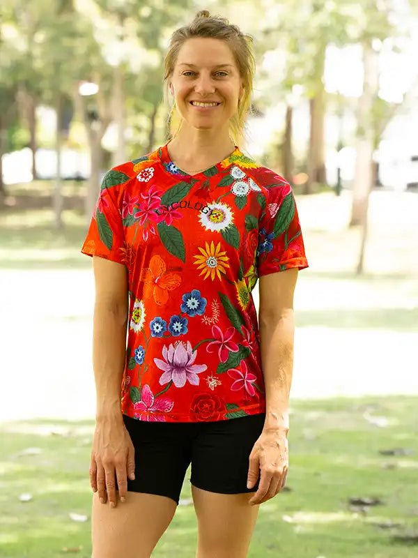 Aloha Women's Technical T-Shirt - Cycology Clothing US