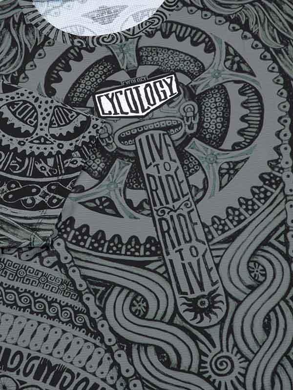 Aztec Men's Technical T-Shirt - Cycology Clothing US