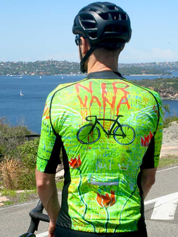 Bike Nirvana Men's Jersey - Cycology Clothing US