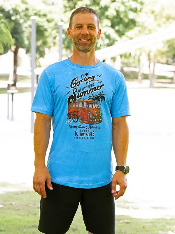 Epic Cycling Men's Technical T-Shirt - Cycology Clothing US
