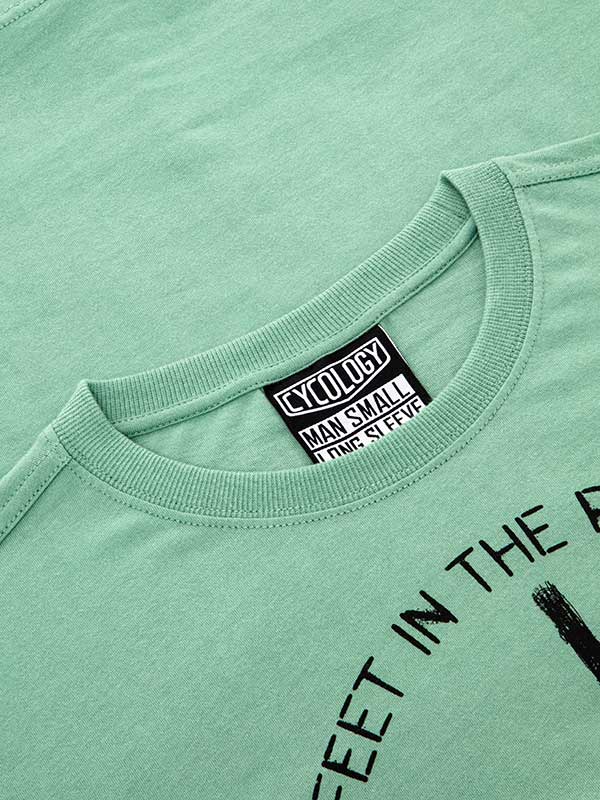 Feet In Pedals Long Sleeve T Shirt - Cycology Clothing US