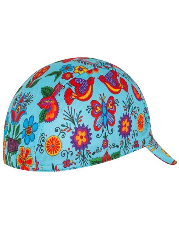 Frida (Aqua) Cycling Cap - Cycology Clothing US