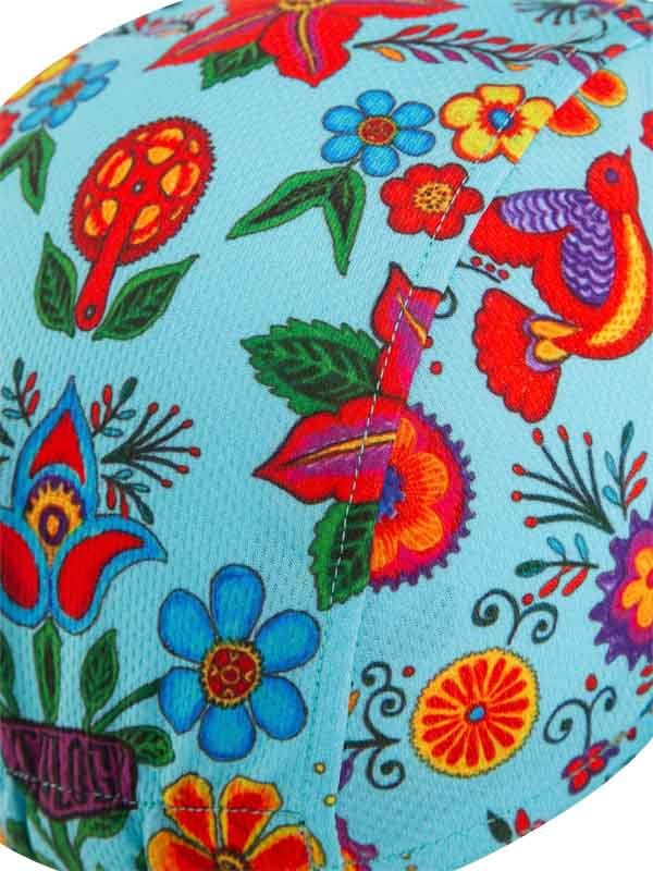 Frida (Aqua) Cycling Cap - Cycology Clothing US