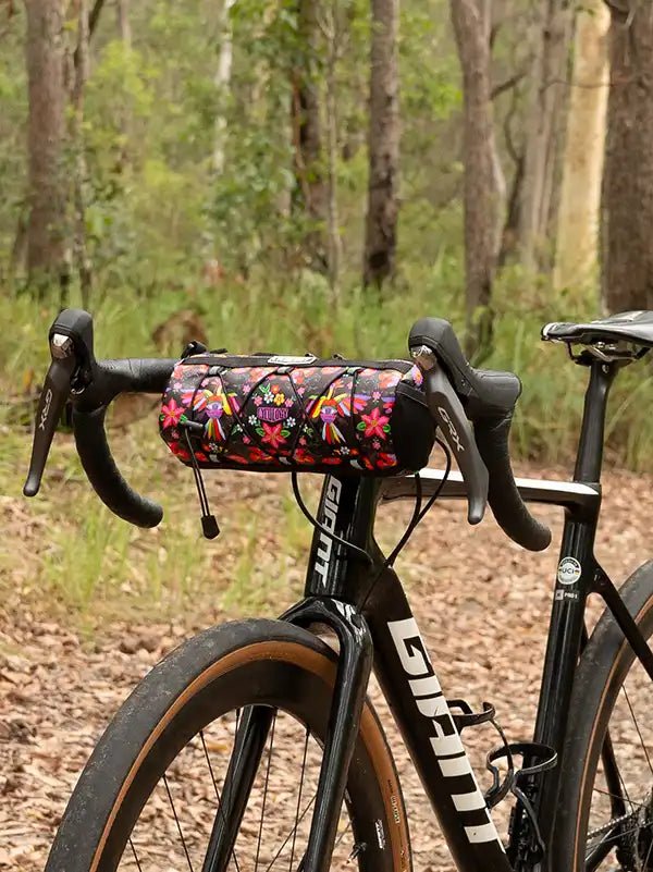 Frida Black Handlebar Bag - Cycology Clothing US