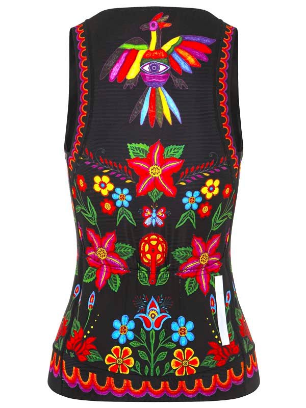 Frida Sleeveless Jersey Black