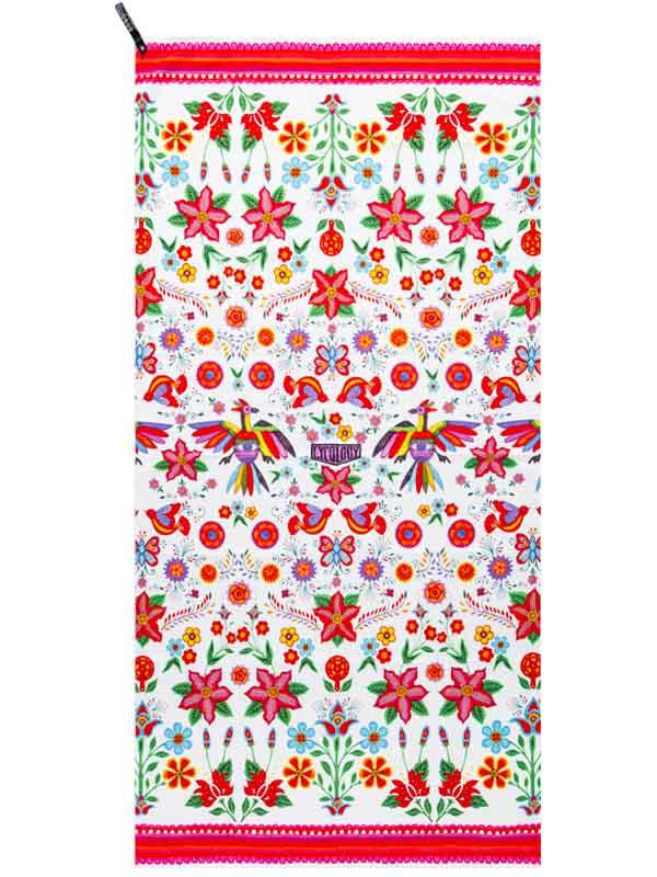 Frida (White) Microfibre Towel - Cycology Clothing US