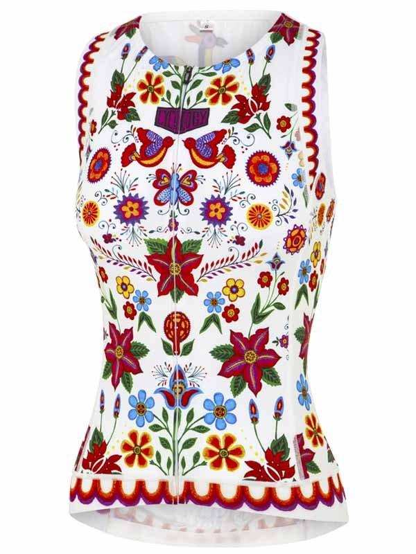women's cycling dresses Wedding Dress Bride Jersey Quick-Dry, 2XS-7XL Integrated ventilation helps regulate temperature across a wide range of conditions Frida White Sleeveless Cycling Jersey