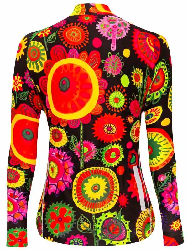 Heavy Pedal Women's Long Sleeve Jersey - Cycology Clothing US