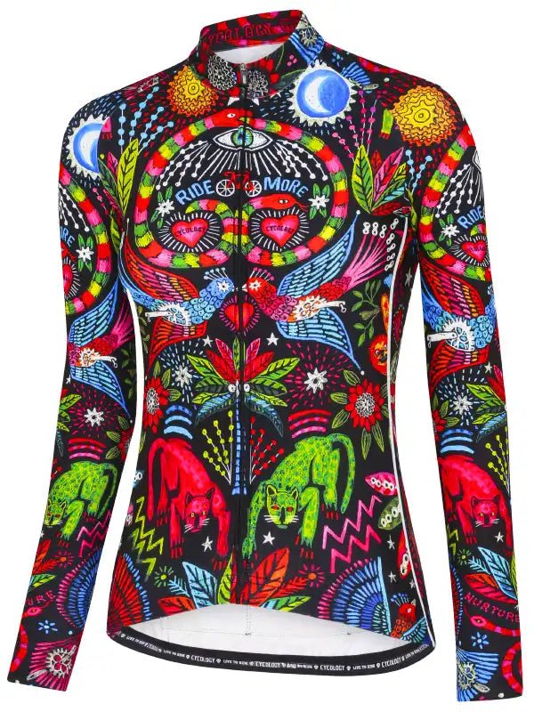 Jungle Jungle Women's Long Sleeve Jersey - Cycology Clothing US