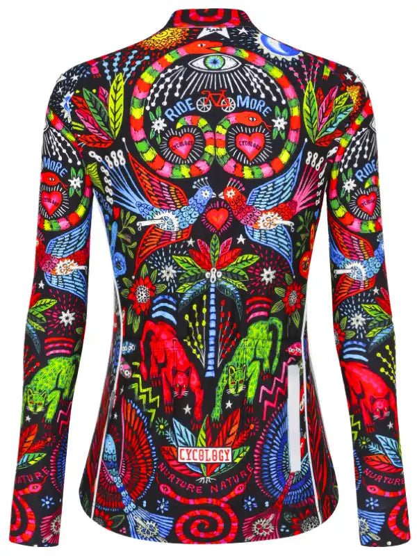 Jungle Jungle Women's Long Sleeve Jersey - Cycology Clothing US