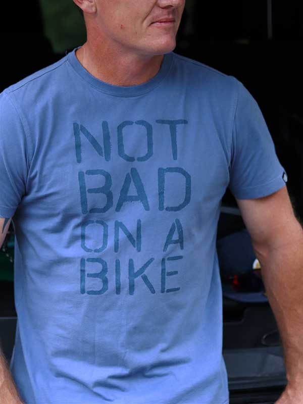 Not Bad on a Bike Men's T Shirt - Cycology Clothing US