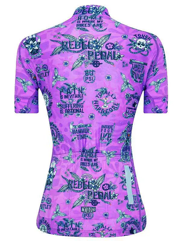 Rebel Pedal Women's Jersey - Cycology Clothing US