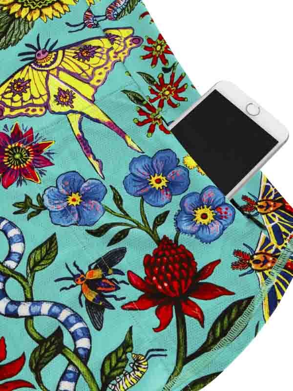 River Road Women's Long Sleeve MTB Jersey Aqua - Cycology Clothing US