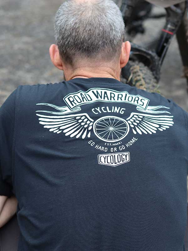 Road Warriors Men's T Shirt - Cycology Clothing US