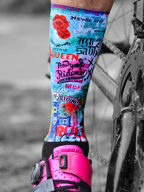 Rock N Roll Aero Cycling Socks - Cycology Clothing US