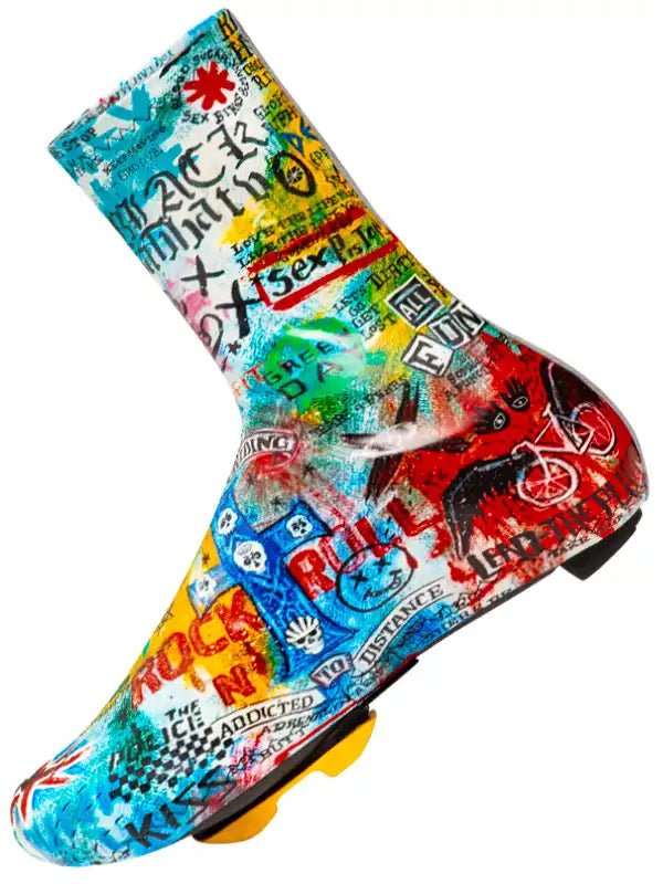 Rock N Roll Cycling Shoe Covers - Cycology Clothing US