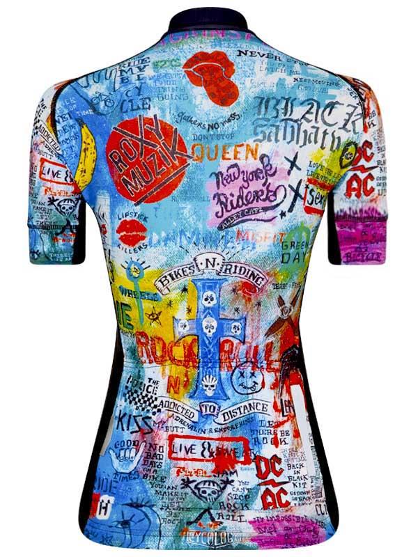 Rock N Roll Women's Cycling Jersey - Cycology Clothing US