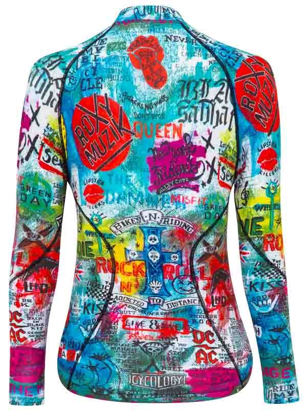 Rock N Roll Women's Long Sleeve Base Layer - Cycology Clothing US