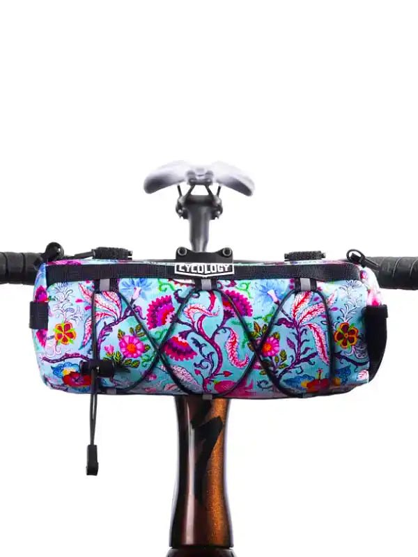 Secret Garden Aqua Handlebar Bag - Cycology Clothing US