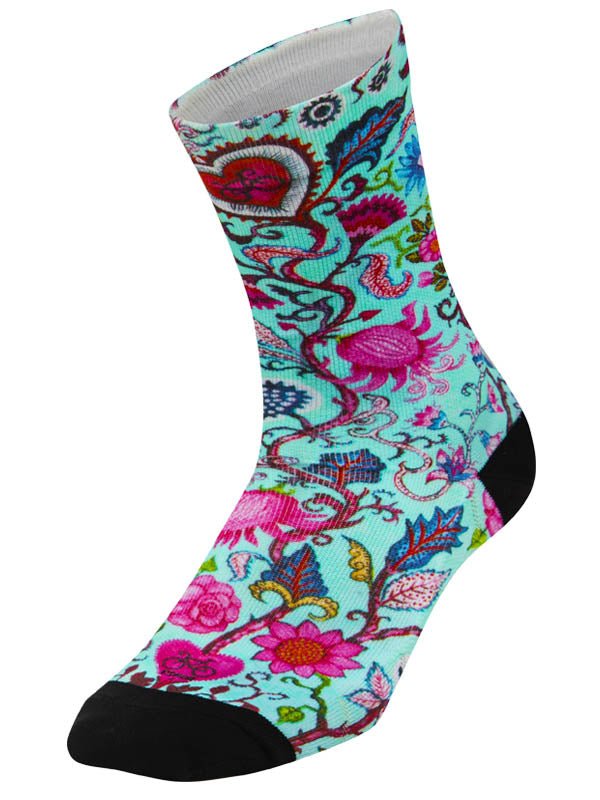 Secret Garden Cycling Socks - Cycology Clothing US