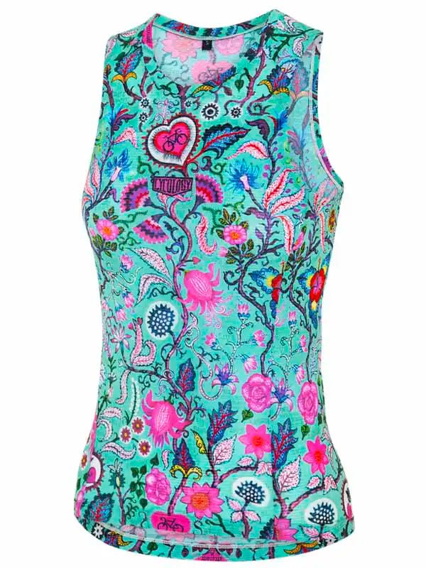 Secret Garden Women's Sleeveless Base Layer - Cycology Clothing US