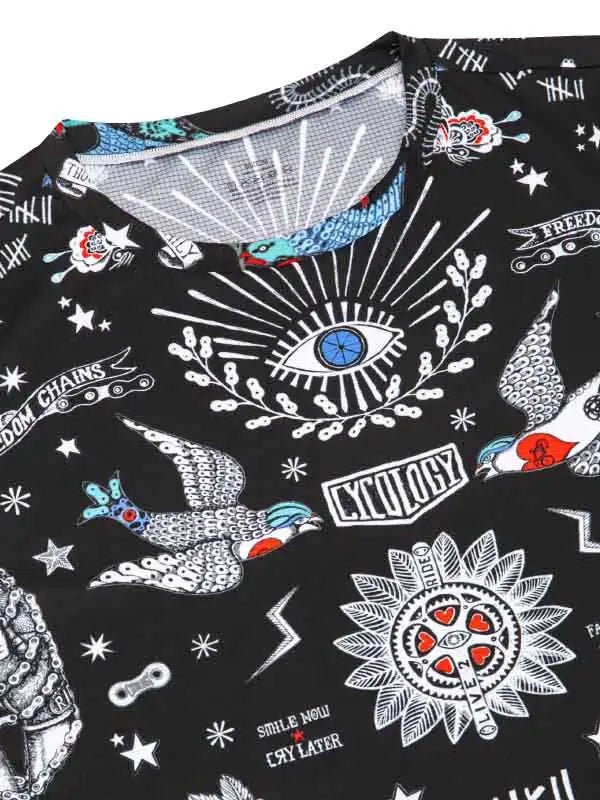 Tattoo Men's Technical T-Shirt - Cycology Clothing US