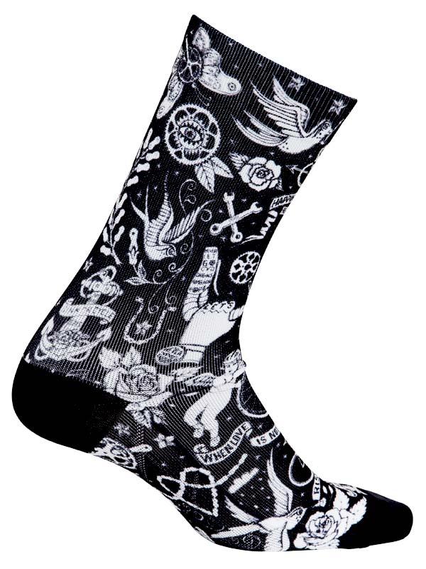 Velo Tattoo Cycling Socks - Cycology Clothing US