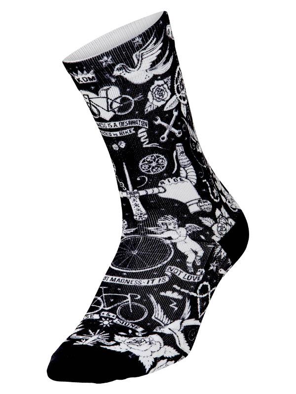 Velo Tattoo Cycling Socks - Cycology Clothing US