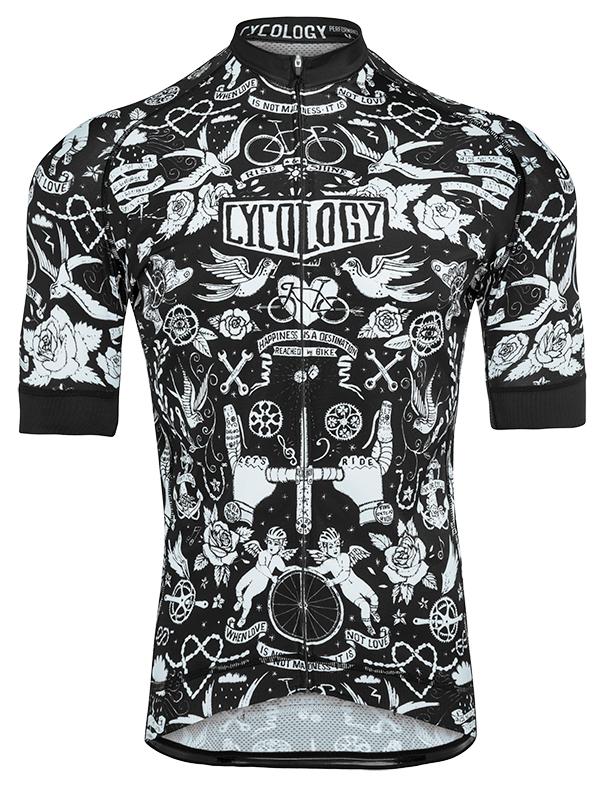 Velo Tattoo Men's Jersey - Cycology Clothing US