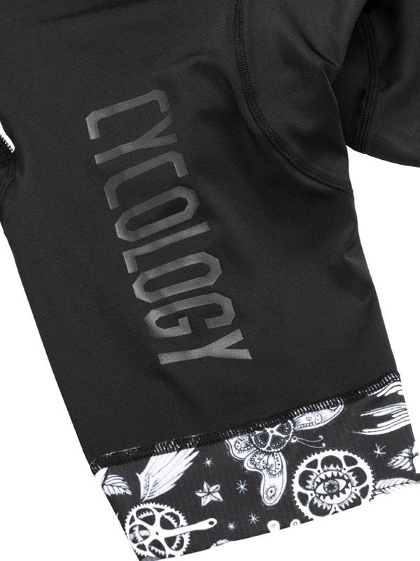 Velo Tattoo Men's Logo Bib Shorts - Cycology Clothing US