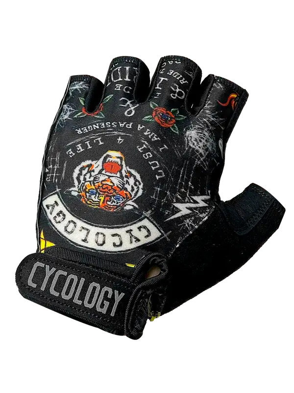 passenger handschuhe City of Angels Cycling Gloves - Cycology Clothing - Black