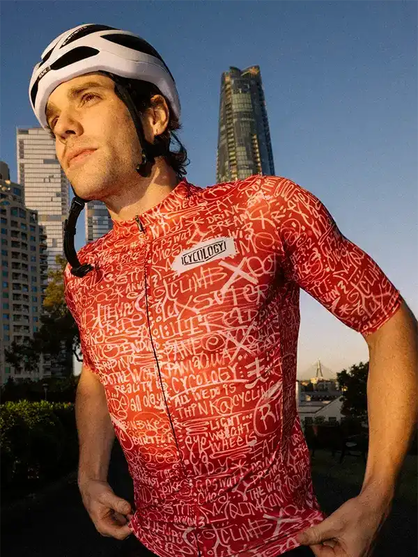 Fitzroy Cycling Cap – Red