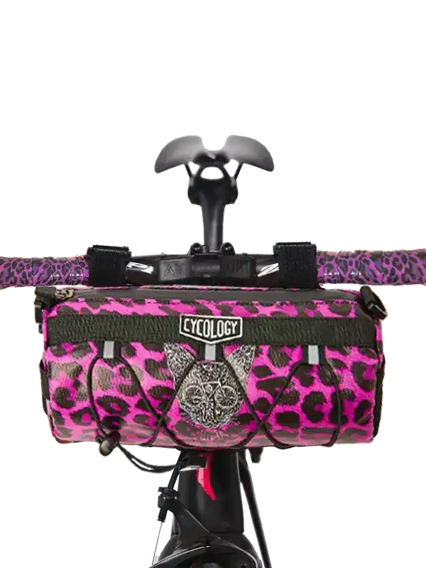 Kitty Cycling Handlebar Bag - Cycology Clothing - Pink