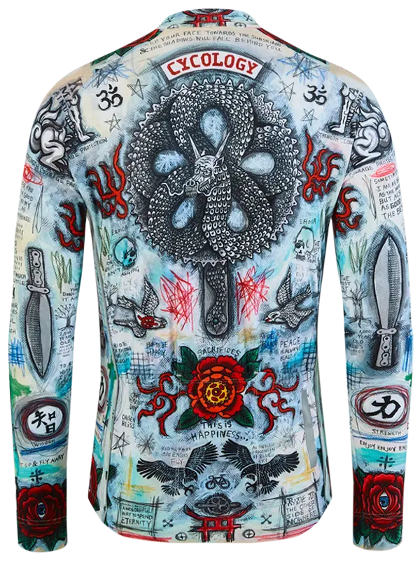 Temple Men's Winter Long Sleeve Jersey