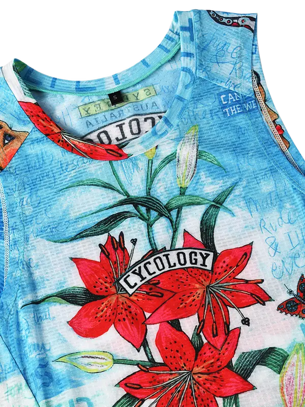 tiger lily activewear Cycology Women's Sleeveless Technical Base Layer – Lightweight & Breathable