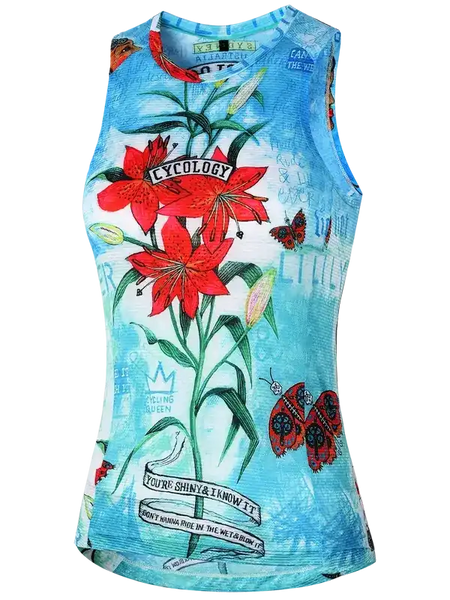 tiger lily activewear Cycology Women's Sleeveless Technical Base Layer – Lightweight & Breathable