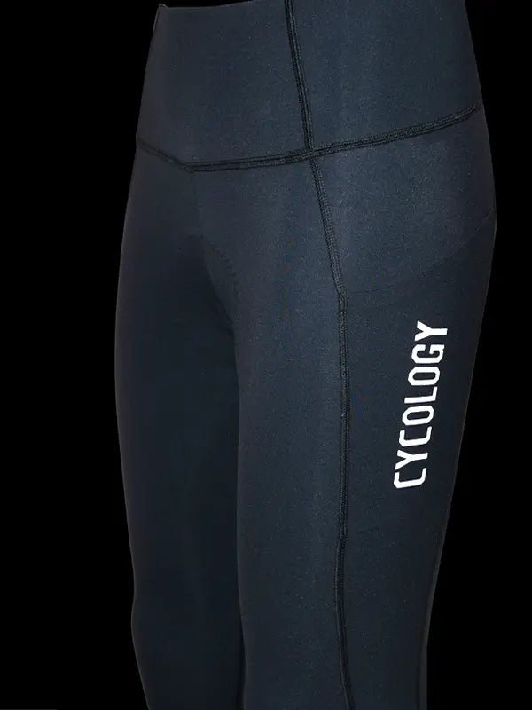 bicycle leggings womens Women's Summer Tights - Cycology Clothing - Black