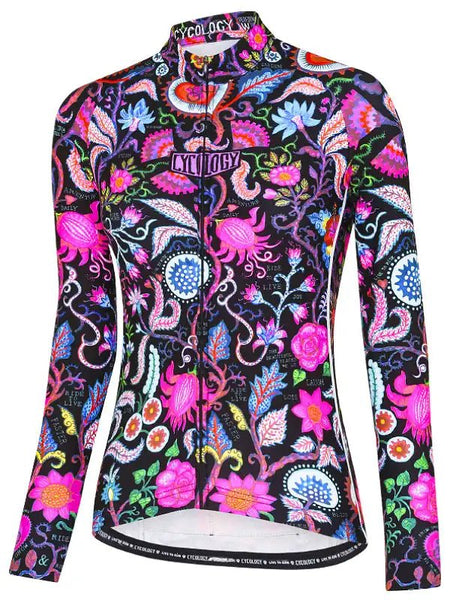 CYCLOLOGY W-S サイクルジャージ 長袖 レディース secret-garden-womens-long-